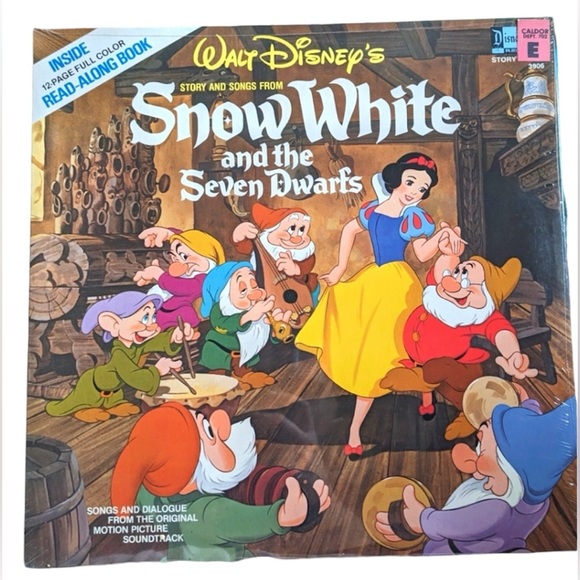 Walt Disney's Snow White And The Seven Dwarfs Vinyl Record